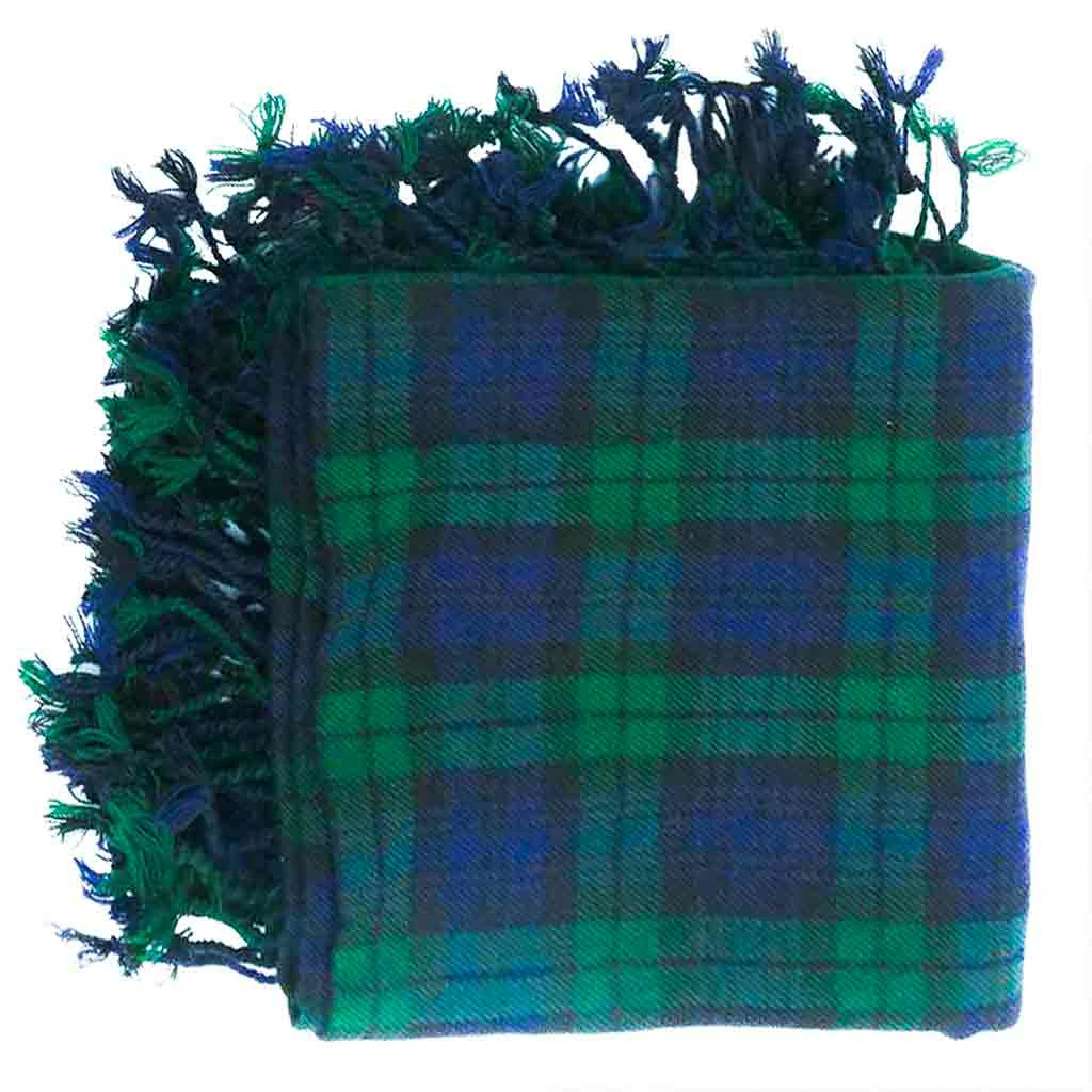 Tartan Fly Plaids (5) Tartan Fly Plaid Black Watch - Image 1